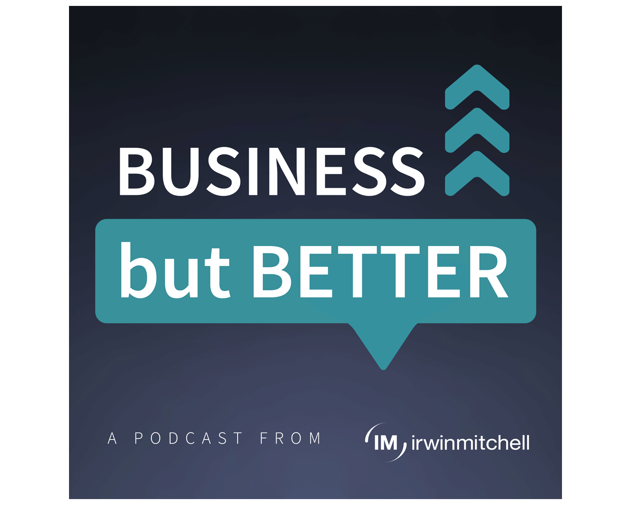 Business but better podcast logo